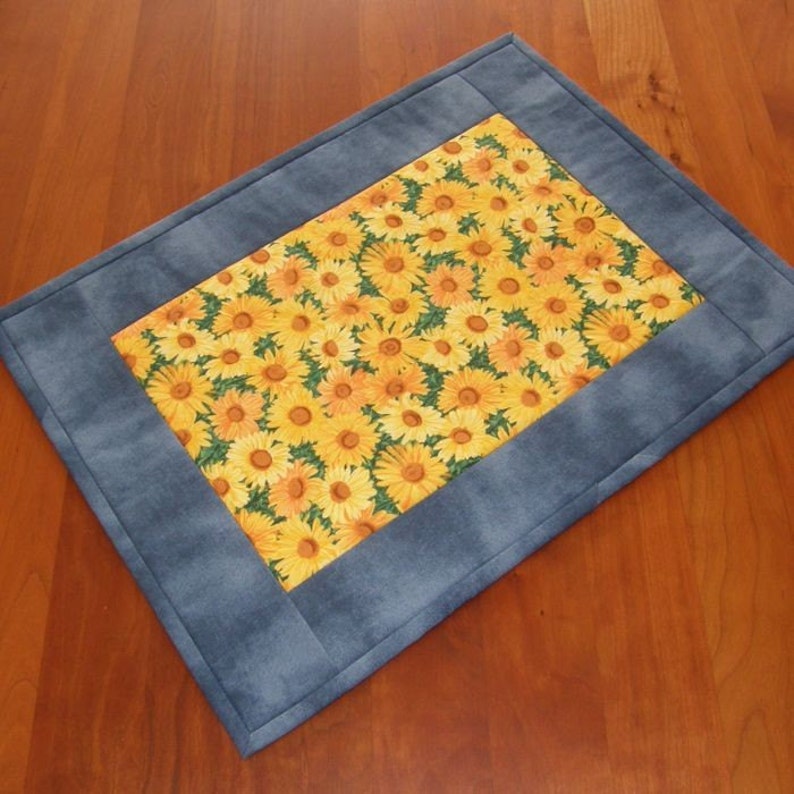 Sunflower Premium Placemats Set of Two