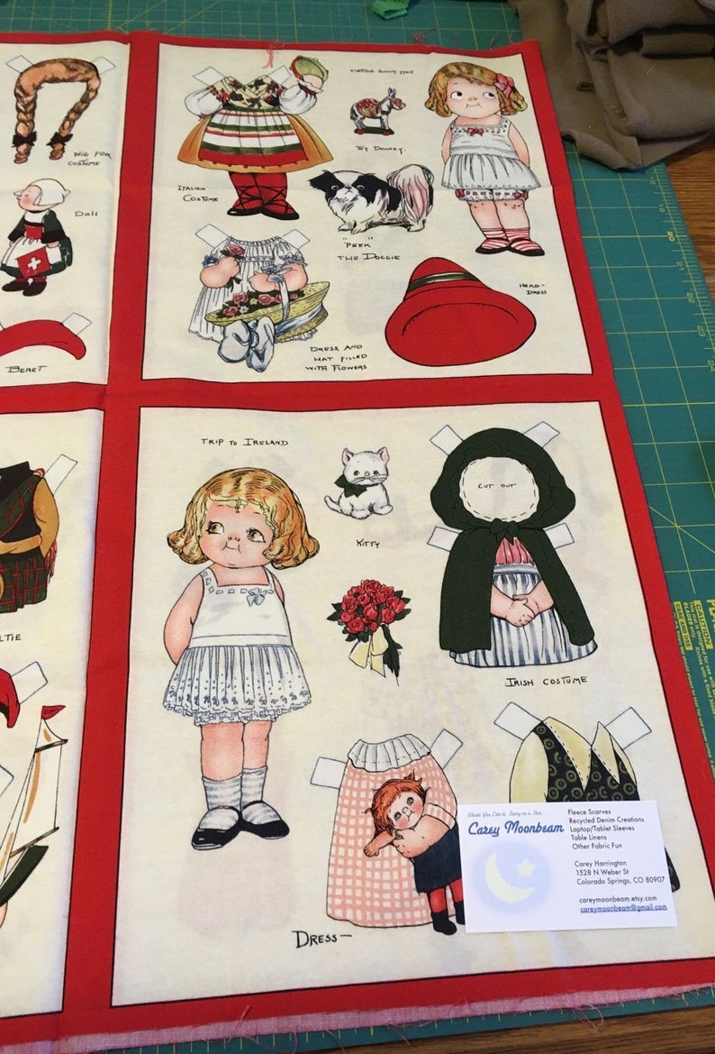 paper dolls around the world