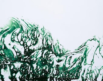 Camera-less Analog Photography. Chemigram.