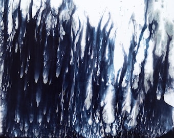 Camera-less Analog Photography. Chemigram.