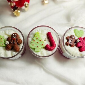 Peppermint scented candles