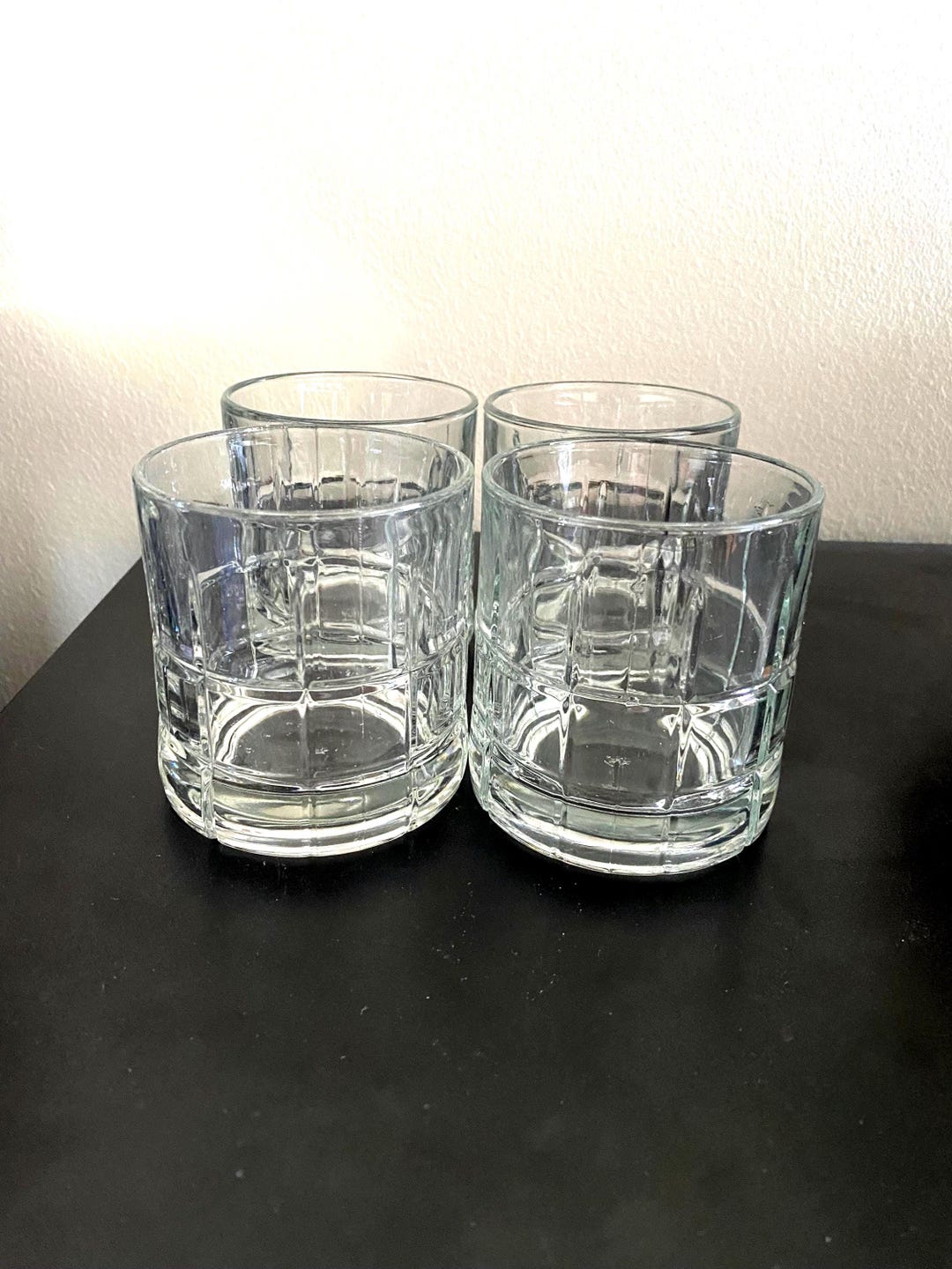 Textured Rocks Glass Set - Etsy