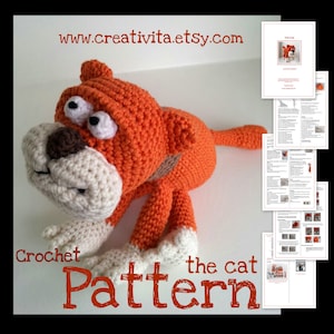 The Cat a crochet pattern zdjęcie 1