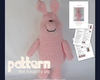 The Naughty Pig - a crochet pattern