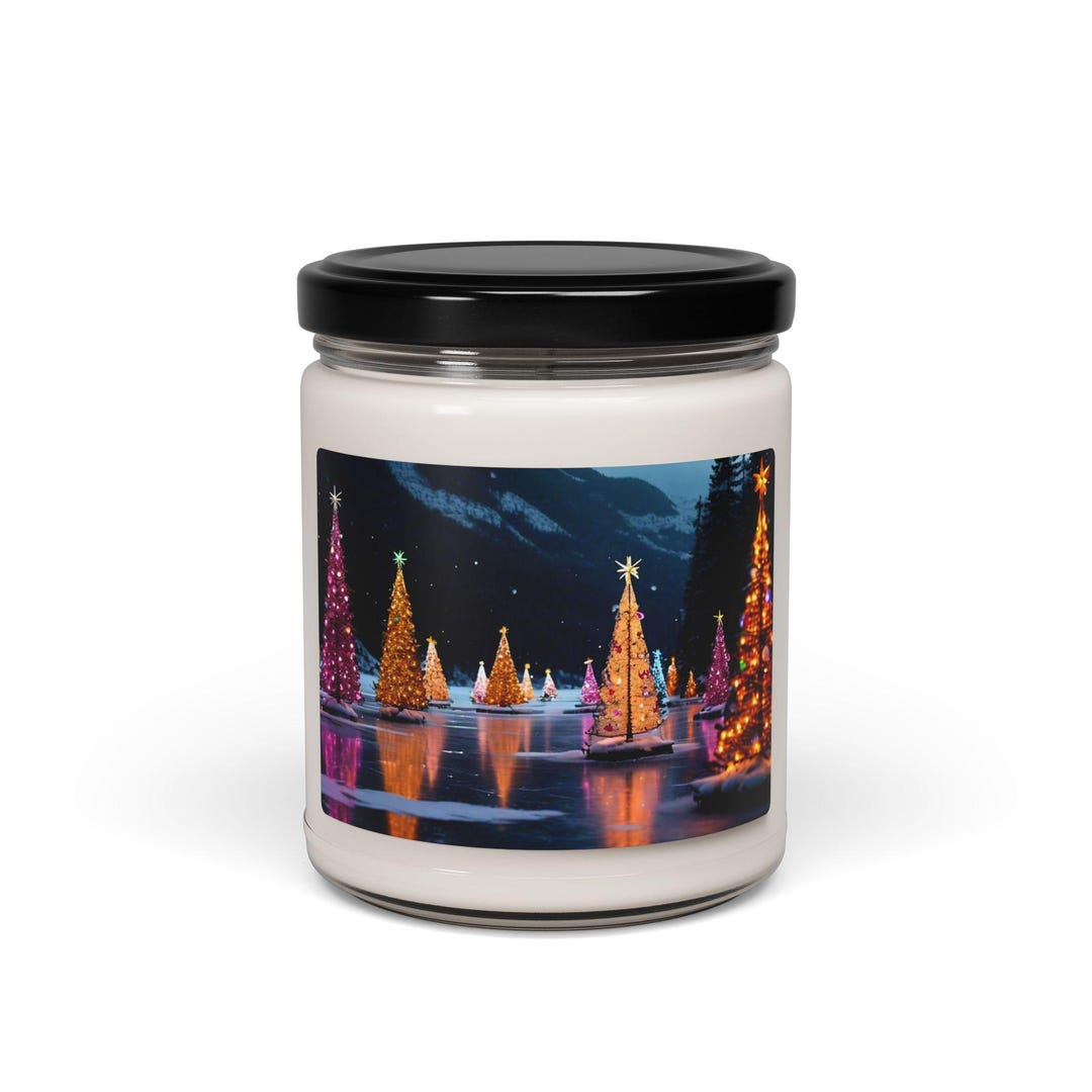 Christmas Tree 9oz Amber Soy Candle main image 1