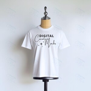 Bella Canvas 3001 Manequim Mockup Camisa Branca Mockup BC 3001 Camiseta Mockup Download Digital Bella Canvas Mockup - DCMSL0487