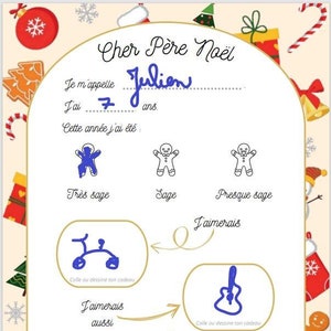 KIT Lettre au Père Noël + Cartes d'activités en famille