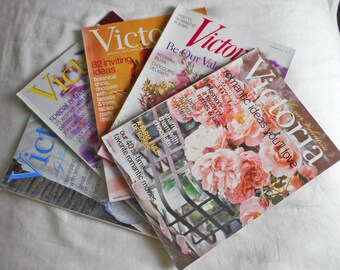Victoria Magazines 2001 Buy Choice Austen Home Decor Thanksgiving Recipes + More