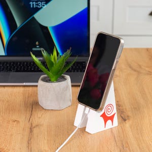 Cell phone holder, desk phone stand, smartphone stand, home phone stand, tablet stand, phone holder