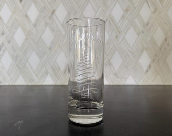 Vaso alto con forma de árbol de Navidad de invierno de edición limitada de Jack Daniel's
