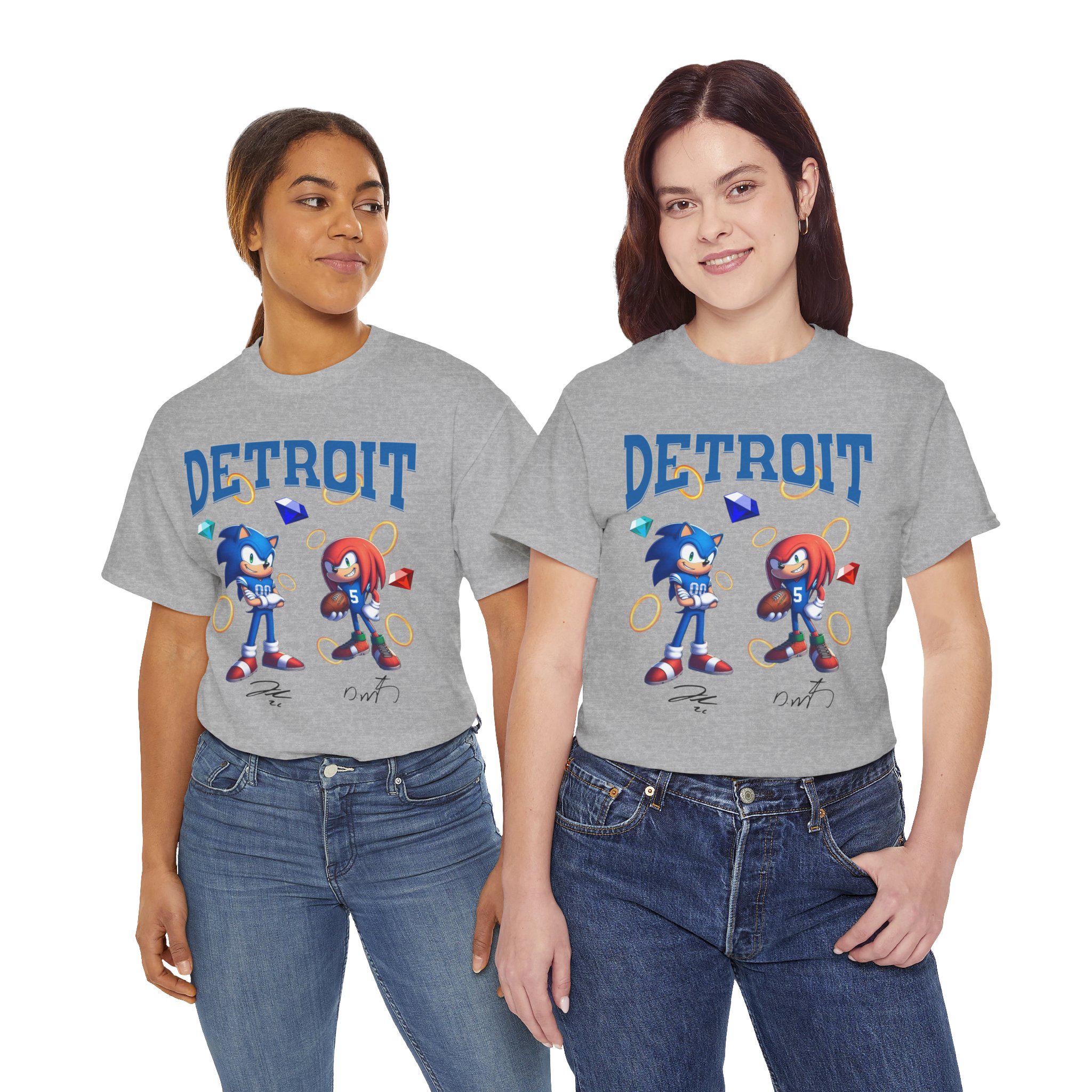 Sonic and Knuckles #0 #5 Lions Football Shirt, David Montgomery 