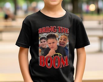 Boom Costco Guys and Rizzler Kids Tee, We Bring The Boom Children's Shirt, Boys Girls Graphic Tee, Youth T-Shirt, Cute Tee for Kids