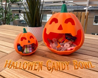 3D gedruckte Kürbis Schale: Süßes oder Saures