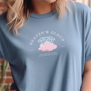 Seventeen Heaven’s Cloud Comfort Colors Tshirt | K-pop Inspired Merch | SVT Album | Carat shirt | Cute & Comfy | Perfect Gift for K-pop Fans