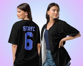 Custom StayC Shirt | StayC Jersey | Kpop Jersey | Kpop Shirt | Switch | StayC Kpop Merch | Stay Tuned Tour 2025 | StayC Concert