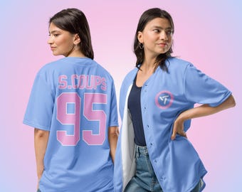 Custom Svt 17 Right Here Number Members Baseball Jersey, Svt Tour