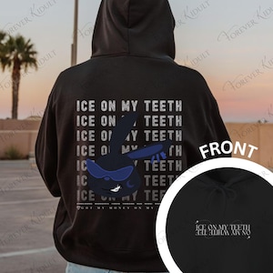 Ateez Ice On My Teeth Hoodie | Fan Made Merch | Ateez Sweater | Perfect Gift for K-pop Fans