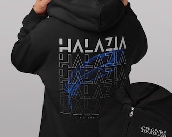 Sudadera con capucha y cierre completo Ateez Halazia / ATZ Atiny / Merchandising creado por fans del K-pop / Suéter acogedor / Regalo perfecto para fans del K-pop