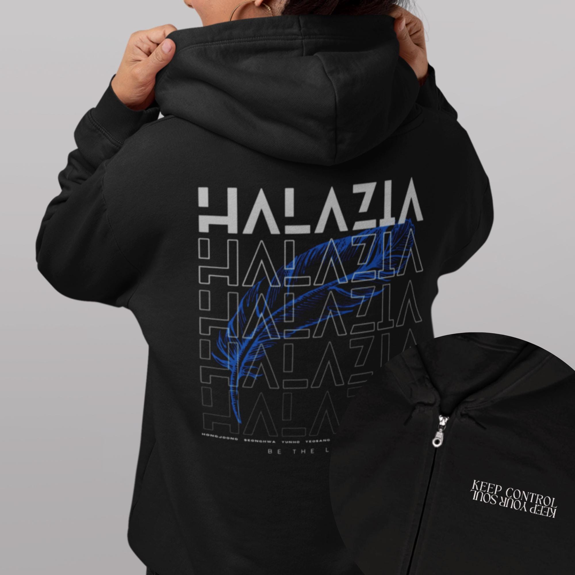 ATEEZ×ANITEEZ HOODIE フード　服 Ateez 2025 World Tour in Your Fantasy Zip Hoodie, ATEEZ