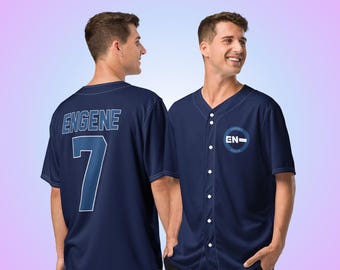 Custom Enhypen Shirt | Enhypen Jersey | Kpop Jersey | Kpop
