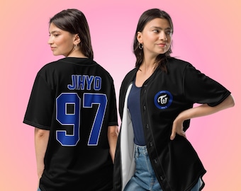 TWICE Kpop Unisex Baseball Jersey, Custom Twice Jersey, Gift Kpop
