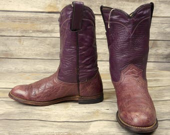 Laramie Cowboy Stiefel Herren Leder Größe 85 eine sehr | Etsy Laramie Cowboy Stiefel Herren Leder Größe 85 eine sehr | Etsy