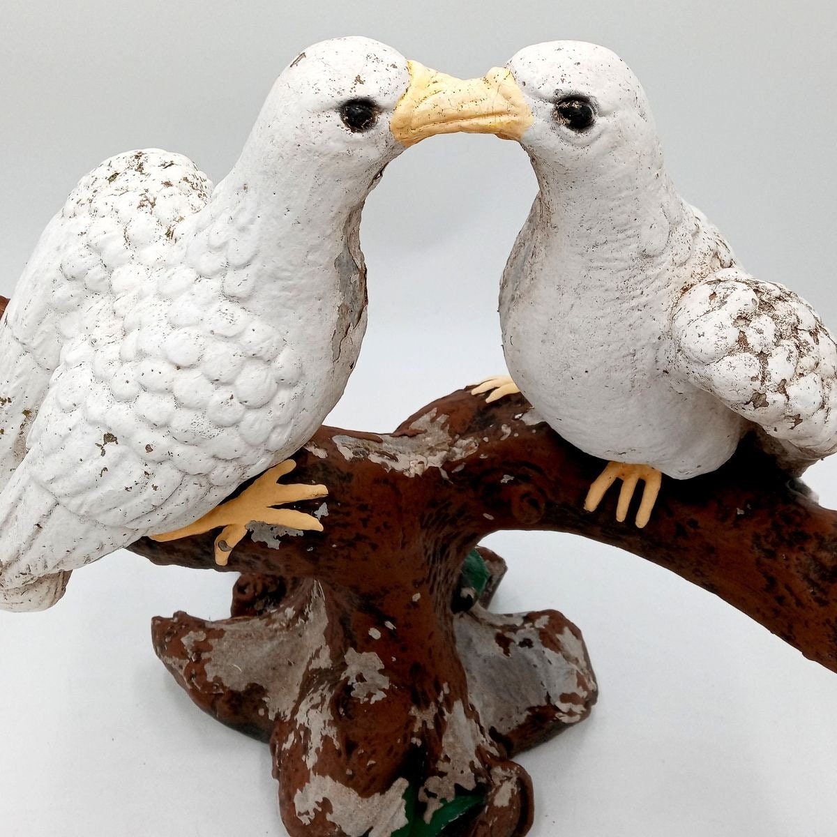 Statue Colombes D'amour En Pierre Reconstituée | Décoration De