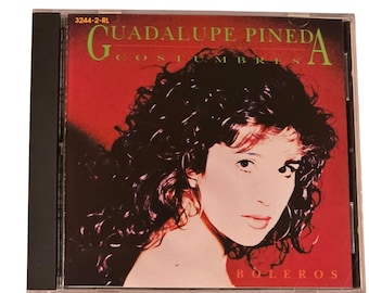 Guadalupe Pineda Costumbres CD 1991 Bolero Ranchero Adult Contemporary Album