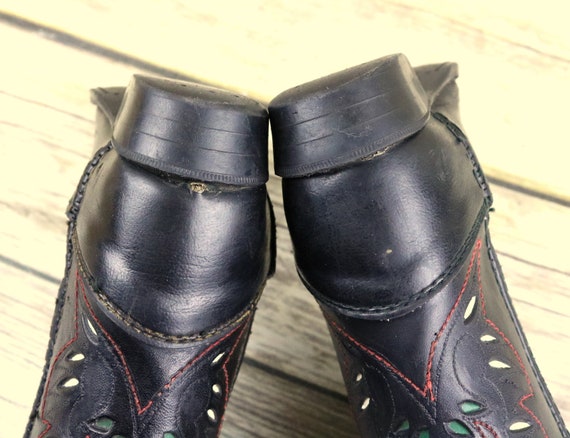 Cowpuncher Cowboy Boots Acme Black Leather Kids Toddl Gem cowpuncher-cowboy-boots-acme-black-leather-kids-toddl-gem