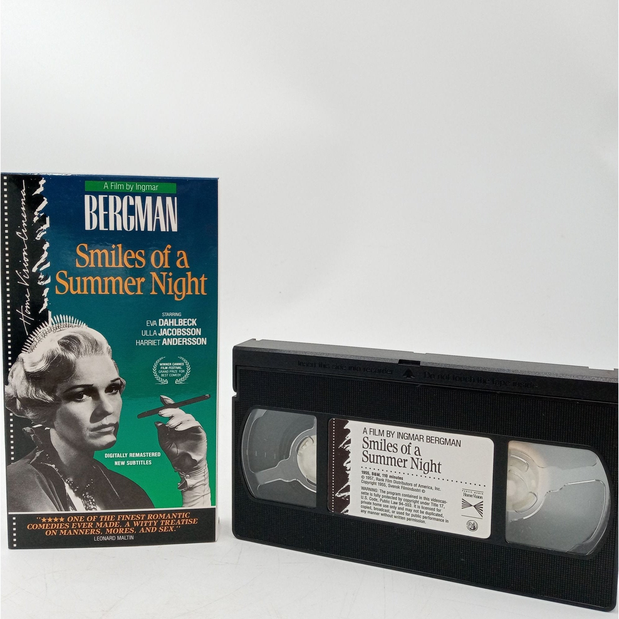 Smiles of A Summer Night VHS Movie Vintage Ingmar Bergman Swedish