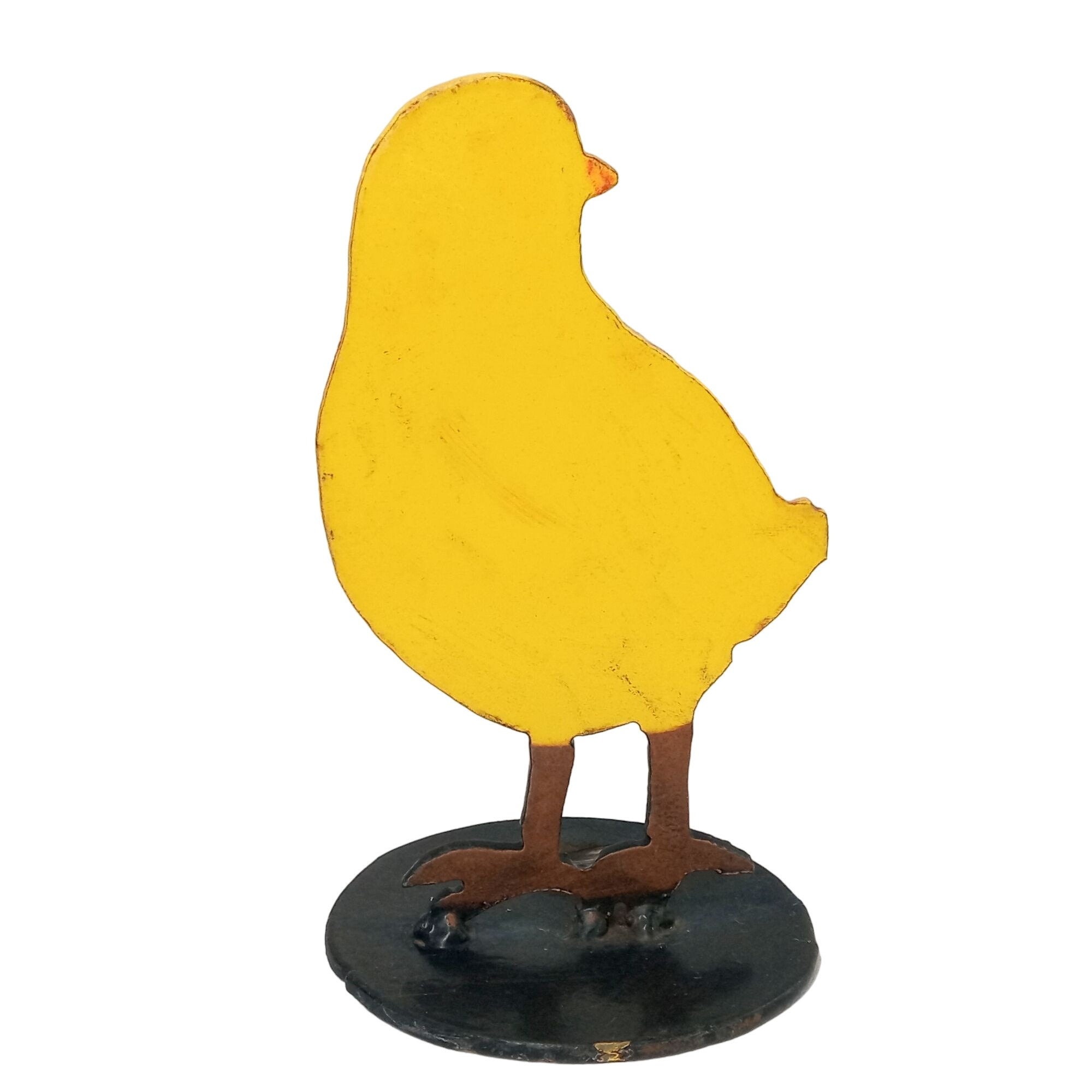 Künstliche Hühnerfigur Mit Küken - Realistische Garten-Deko Aus Kunstharz - Ca. 29 Cm Hoch - Braun Oder Weiß