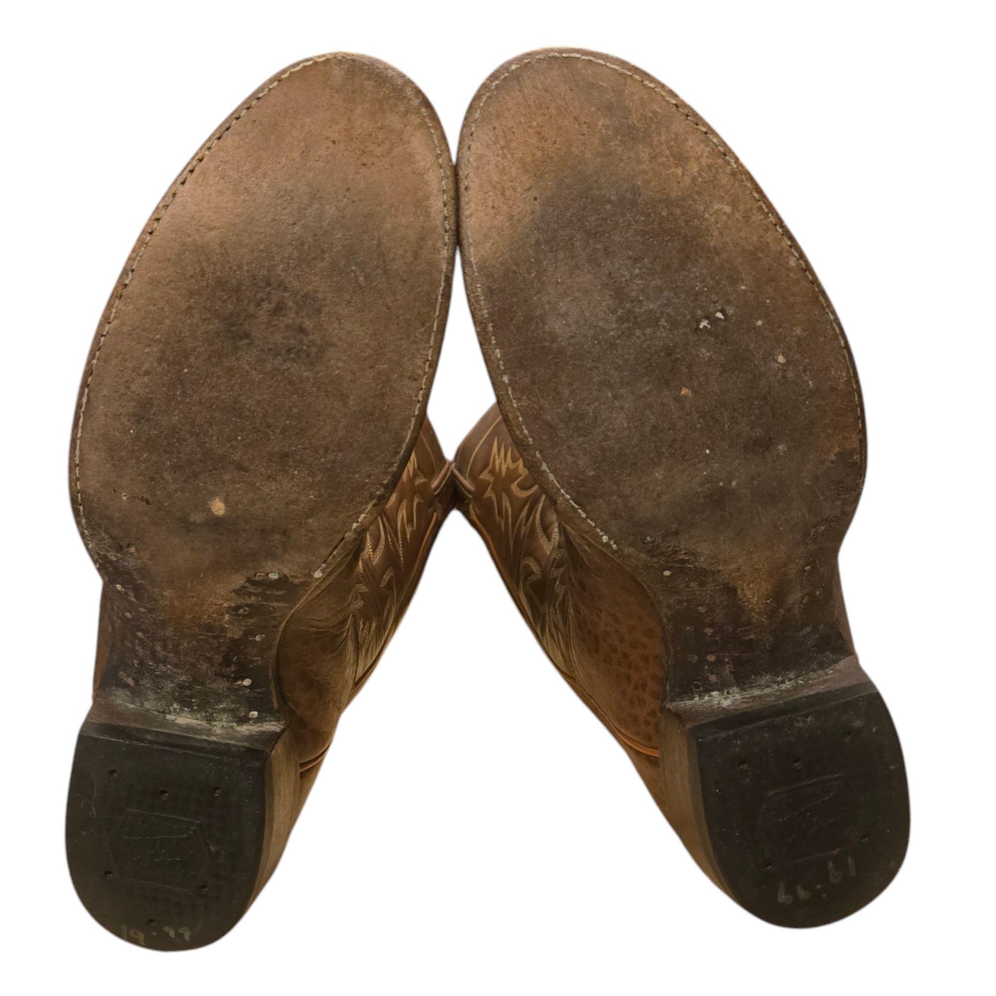 Bottes De Cowboy Tony Lama 1060 L – Marron – Taille US 6.5 M – Vintage
