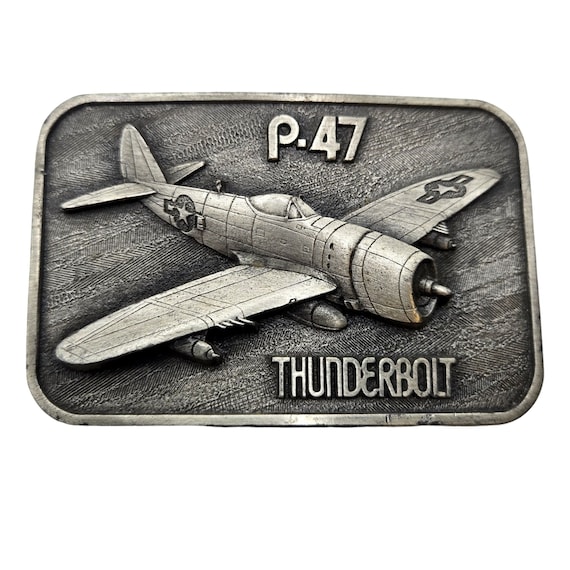 Republic P47 Thunderbolt Belt Buckle P 47 Airplane