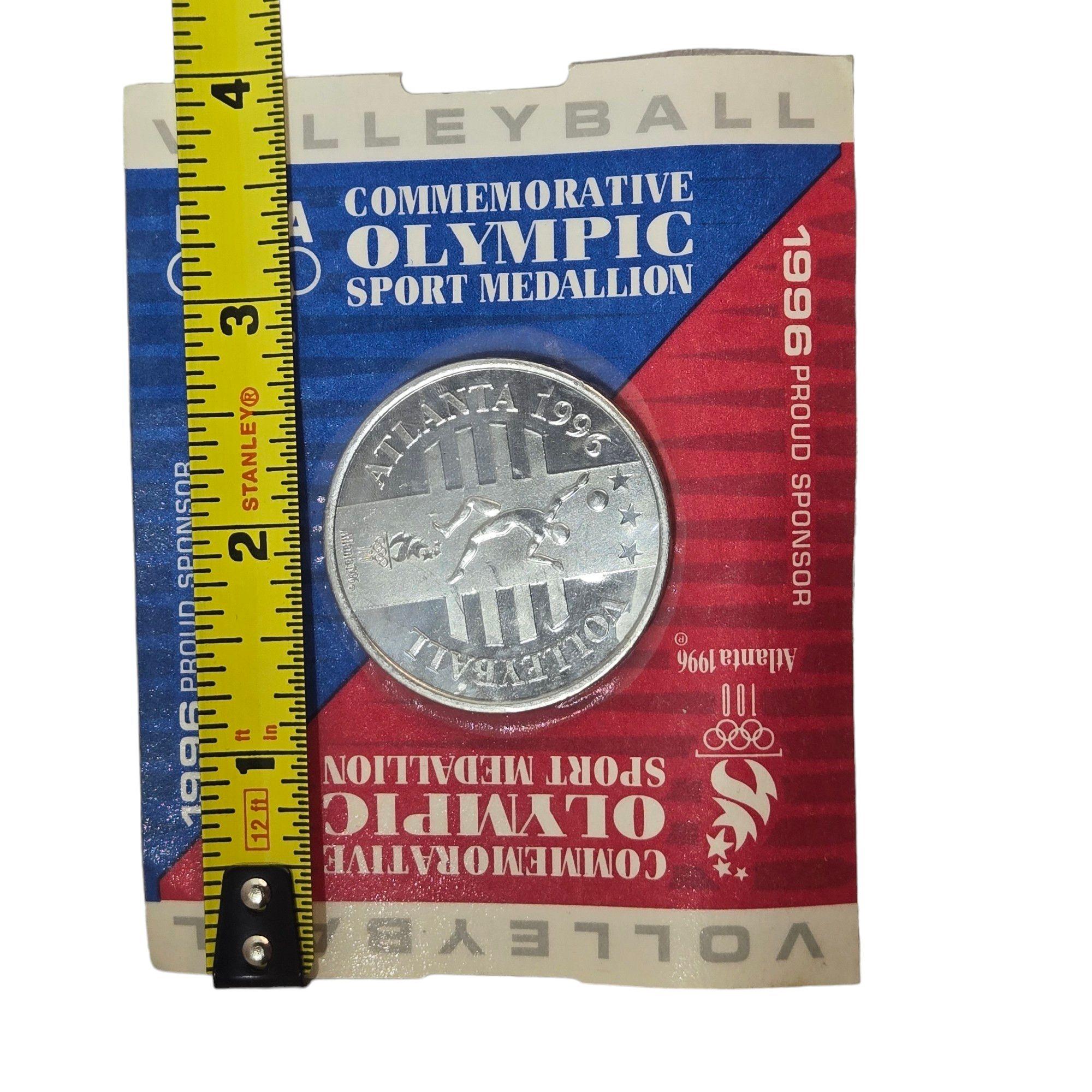 1996 Atlanta Olympics Commemorative Volleyball Sport Medallion