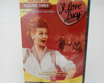 I Love Lucy DVD Primeira Temporada Volume 3 Lucille Ball NOVO NOS 2002