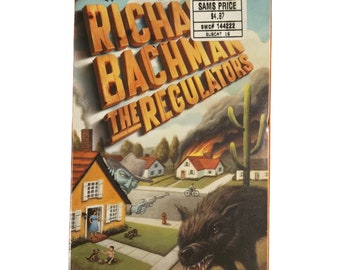 Richard Bachman The Regulators Audiobook NOS Stephen King Sealed 6 Cassettes 1996