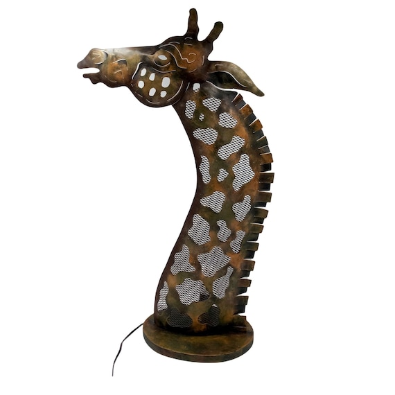 Tall top giraffe lamp