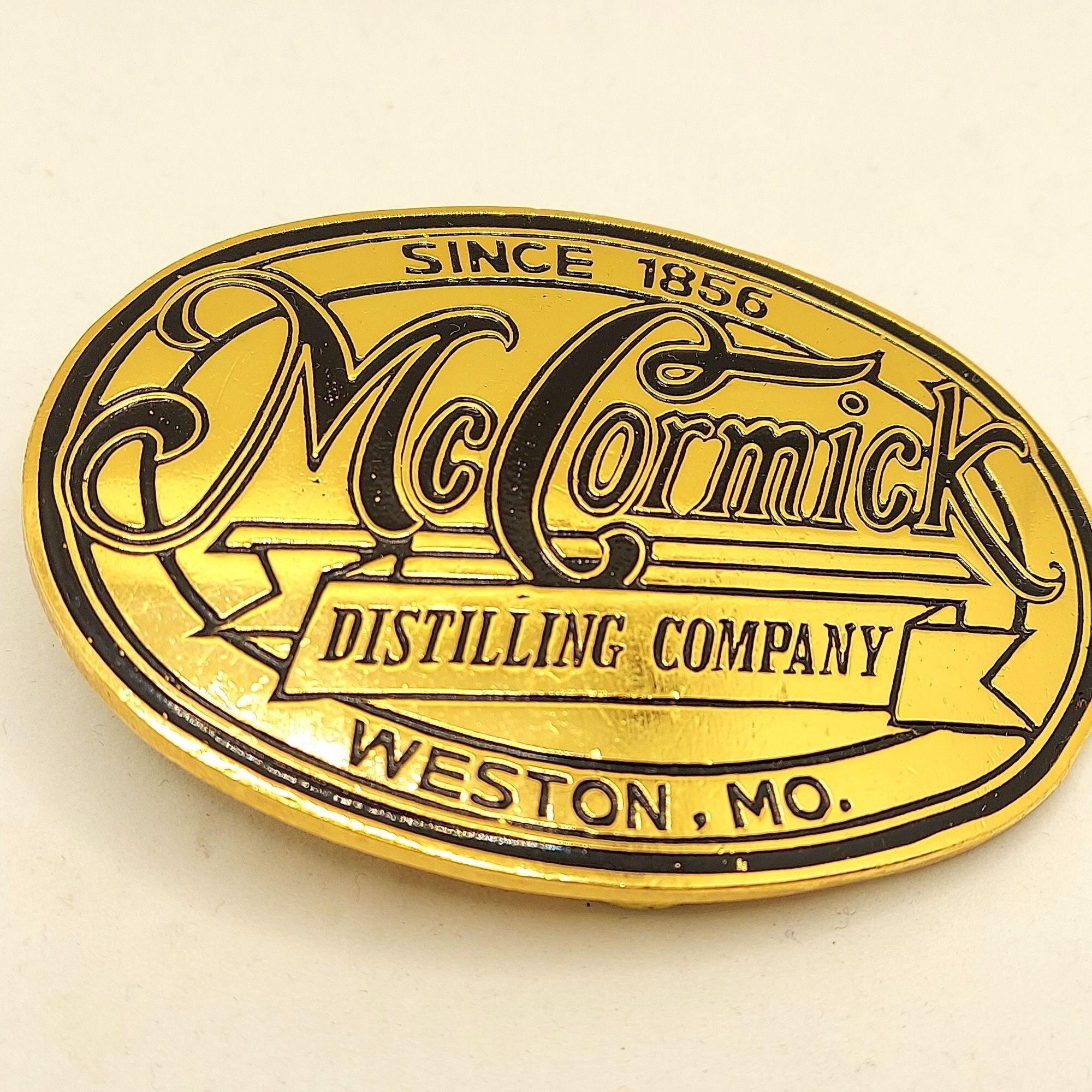 Mccormick Distilling Belt Buckle Vintage Missouri Alcohol Etsy UK