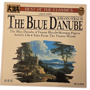 The Blue Danube Best Of The Classics Johann Strauss CD Vienna Opera Orchestra