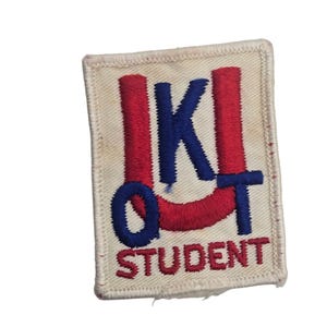 Vintage KU Ergotherapie-Studentenaufnäher Universität von Kansas