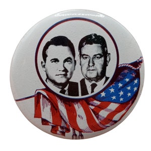 George Wallace Anstecknadel Brosche 1970er Jahre Präsidentschaftswahl Politisch Demokratischer Demokrat