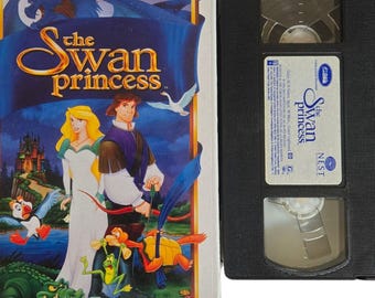 A Princesa Cisne VHS Edição Clamshell Filme de Animação de 1994