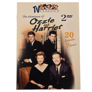 The Adventures Of Ozzie And Harriet 2 DVD Set TV Classics 20 Episodes 7 Hours