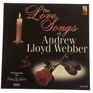 The Love Songs Of Andrew Lloyd Webber CD Performed By The Orlando Pops Orchestra