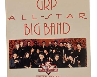 GRP All Star Big Band 10th Anniversary CD 1992 Jazz Music Vintage