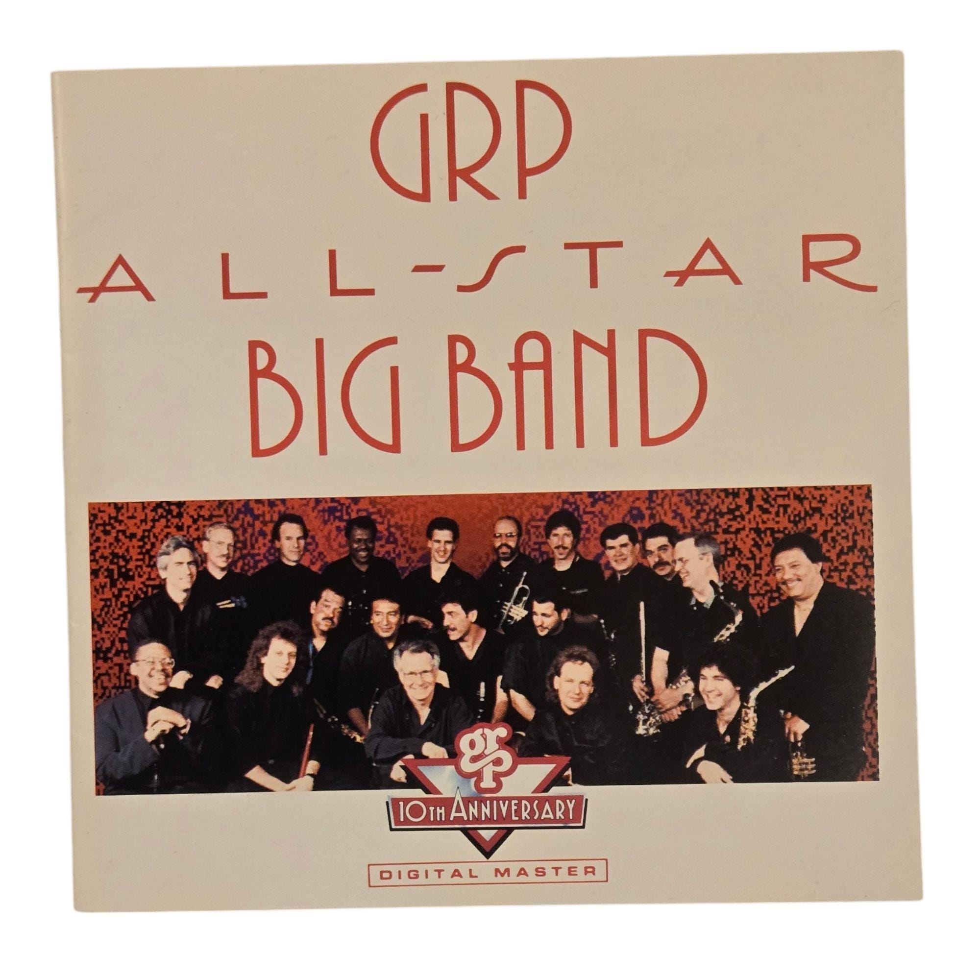 GRP All Star Big Band 10th Anniversary CD 1992 Jazz Music Vintage