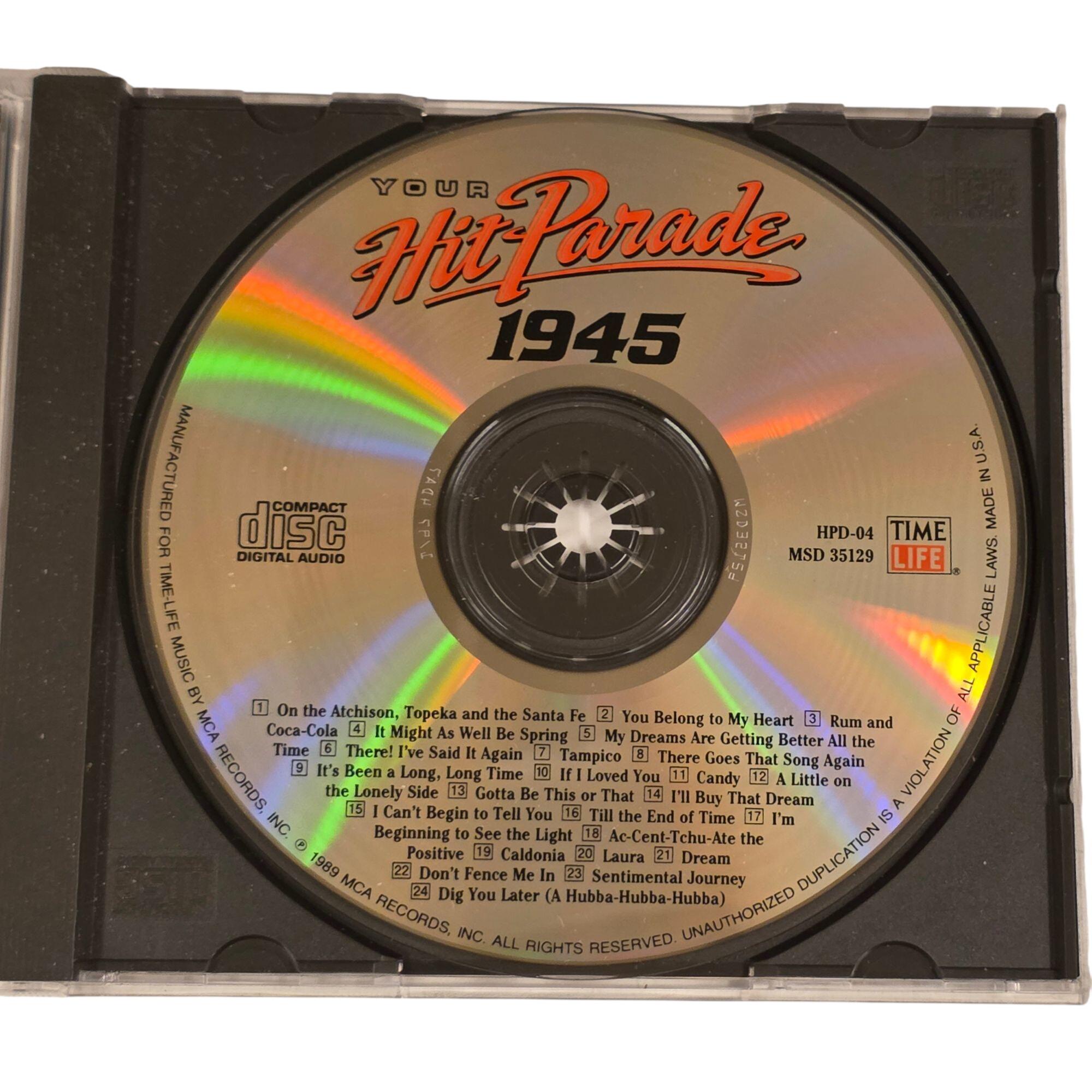 Your Hit Parade 1945 Time Life CD Bing Crosby Benny Goodman