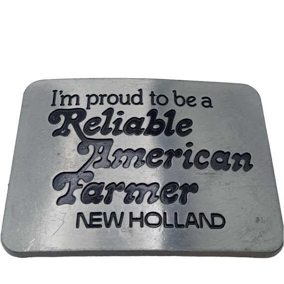 1982 Holland Belt Buckle American Farmer Vintage … - image 1