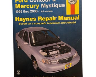 Ford Contour Mercury Mystique Repair Manual 1995 thru 2000 Haynes Mechanic Book