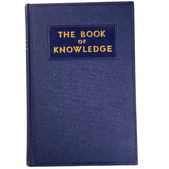 Book of Knowledge 1937 Childrens Encyclopedia Volume 19 Only